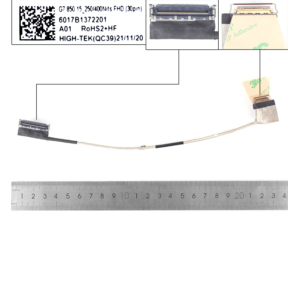Picture of HP 850 855 G8 G7 HSN-137C 30pin FHD.
